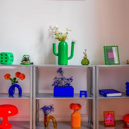 شقة Loft Colore - A 2 Pas Du Jardin Darcy