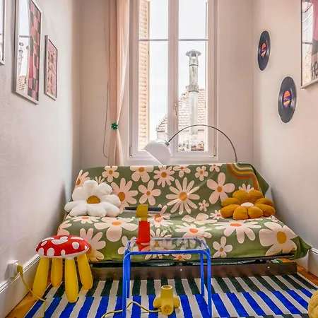 Loft Coloré - à 2 Pas Du Jardin Darcy Dijon