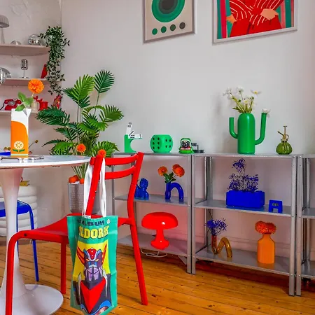 Appartement Loft Coloré - à 2 Pas Du Jardin Darcy *