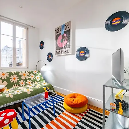 Loft Coloré - à 2 Pas Du Jardin Darcy