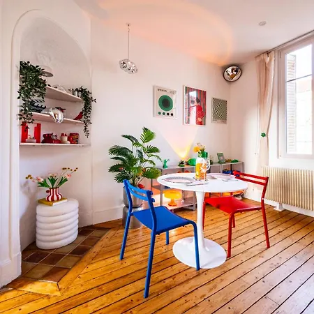 Loft Coloré - à 2 Pas Du Jardin Darcy *