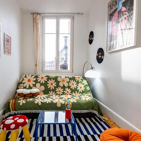 Appartement Loft Coloré - à 2 Pas Du Jardin Darcy *