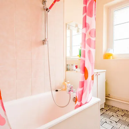 Appartement Loft Coloré - à 2 Pas Du Jardin Darcy Dijon
