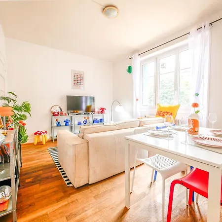 Loft Coloré - à 2 Pas Du Jardin Darcy Appartement *