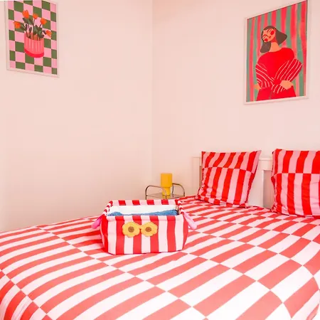 Appartement Loft Coloré - à 2 Pas Du Jardin Darcy
