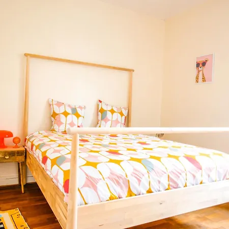 Loft Coloré - à 2 Pas Du Jardin Darcy Appartement Dijon