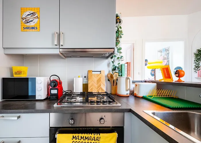 Loft Colore - A 2 Pas Du Jardin Darcy 아파트 *