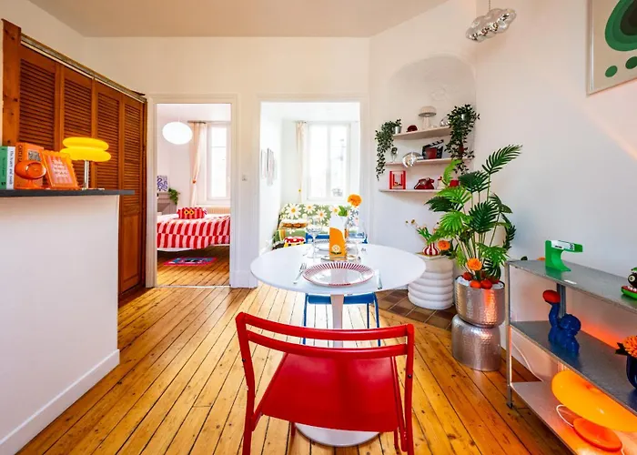 Loft Colore - A 2 Pas Du Jardin Darcy 아파트 *