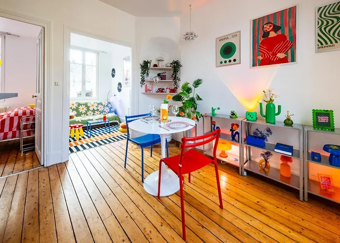 Loft Colore - A 2 Pas Du Jardin Darcy 디종